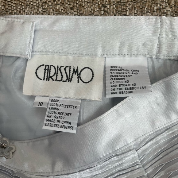 ❣️Carissimo Silver Evening Maxi/Midi Skirt❣️ - Picture 7 of 9